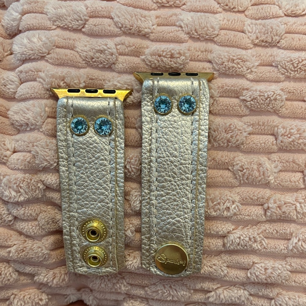 Spark*l Band Skinny Champagne Leather size XS/S